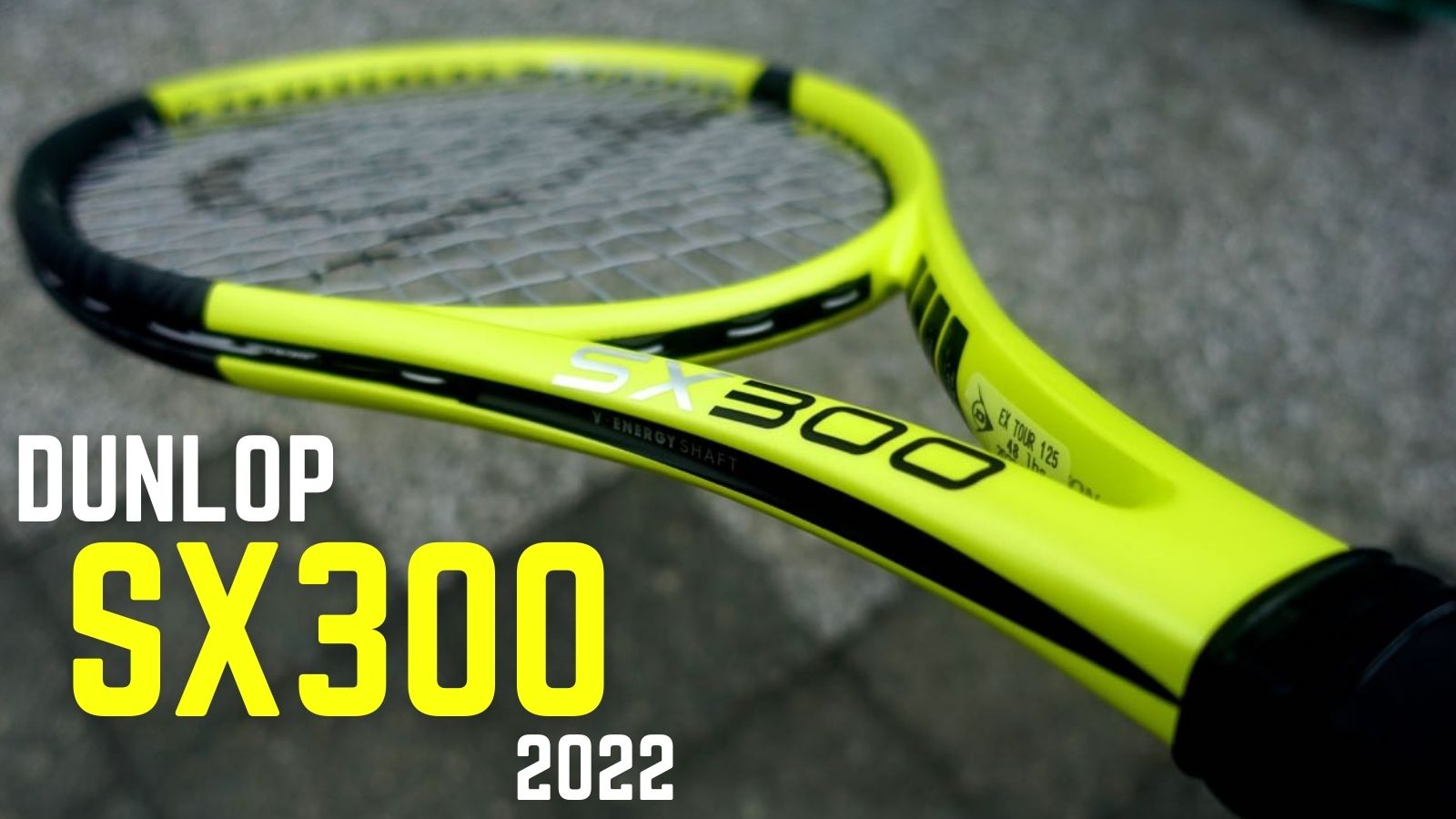 DUNLOP】SX300(2022)をインプレ/レビュー！王道スピン系ラケットに進化 