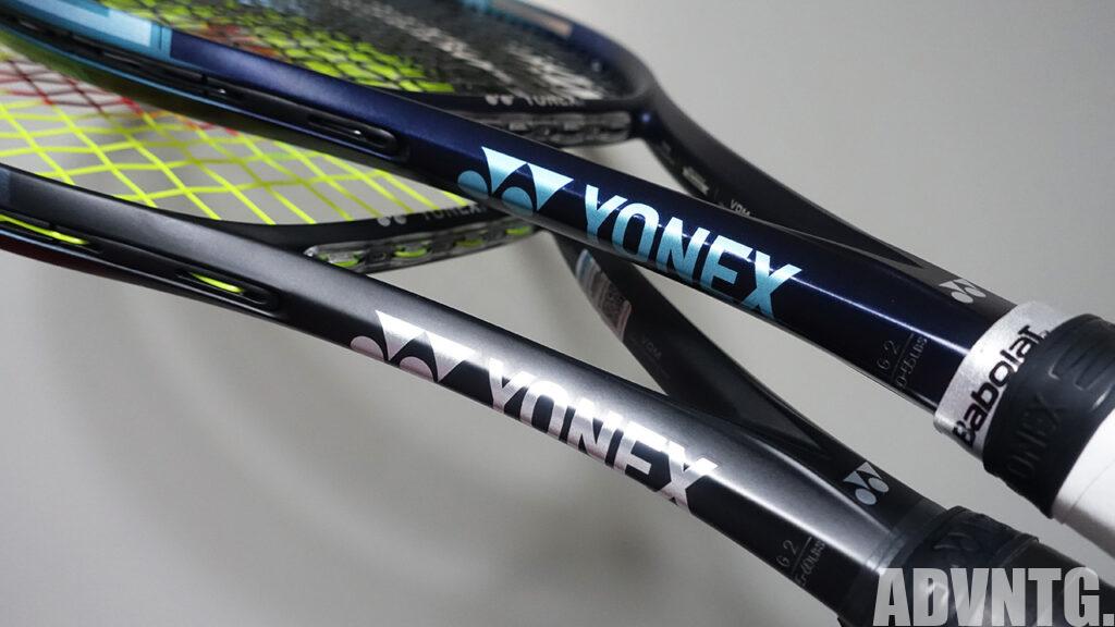 YONEX EZONE AQUA NIGHT BLACK (ヨネックス・イーゾーン・アクアナイトブラック)と通常のスカイブルー比較