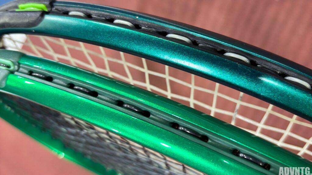 Wilson BLADE98 16x19 v10 (ウイルソン・ブレード98 2026年モデル)とV9のグロメット比較